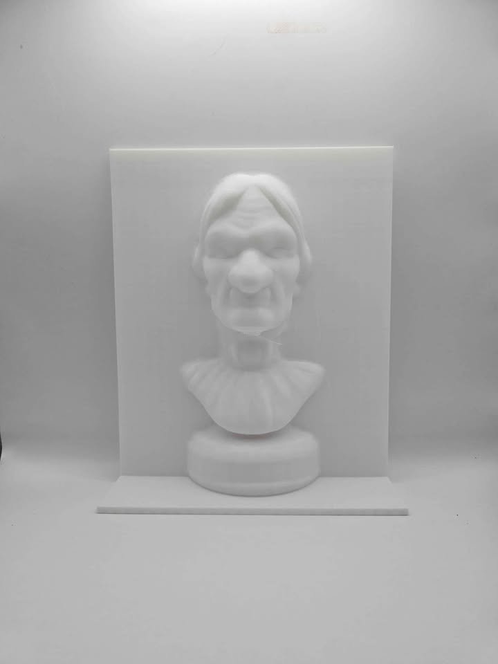 Halloween Illusion Bust - Old Lady